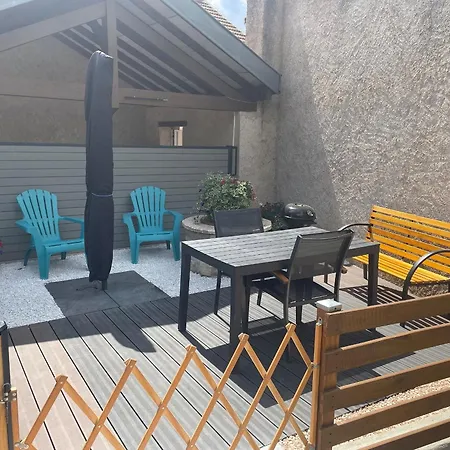 Chaleureux Avec Terrasse Pres De Nancy, Parking Prive, A Proximite De Festivals Et Nature - Fr-1-584-9 度假居 Domptail-en-l'Air